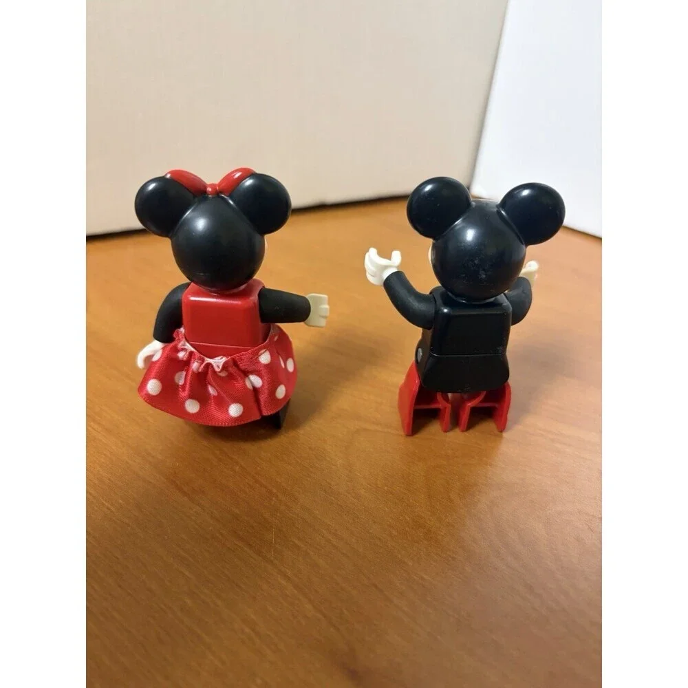 Lego Duplo Figures Disney Mickey and Minnie Lot Set of 2 - Red Polka Dot Skirt